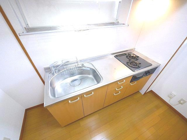 グランドールコートのキッチン|きれいなキッチンです