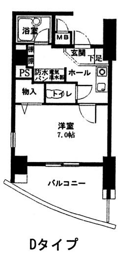 【間取り】 | アンシャンテ南堀江