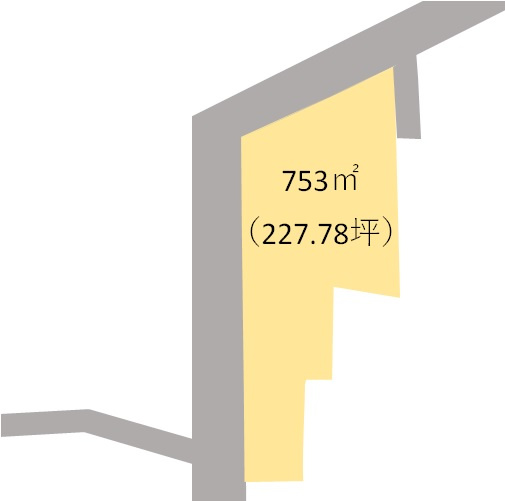 和歌山市口須佐・土地・56626の区画図