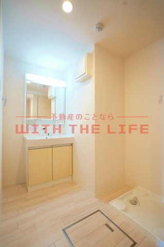 Harvest（ハーベスト）久留米【キャッシュバック対象物件】の洗面所|脱衣スペースもあります