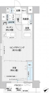 【間取り】 | レ・ソール本八幡グローレ