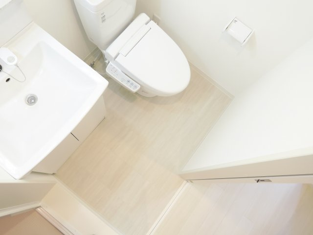 ピアンタ鬼越の洗面所