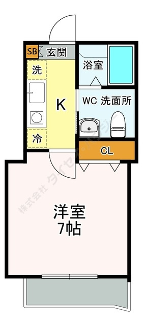 ピアンタ鬼越の間取り