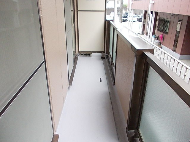 グリーンハイツ芝Iのバルコニー