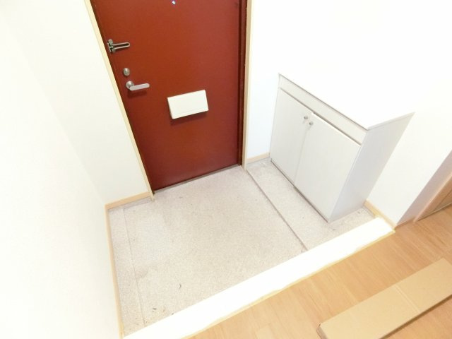 グリーンハイツ芝Iの玄関