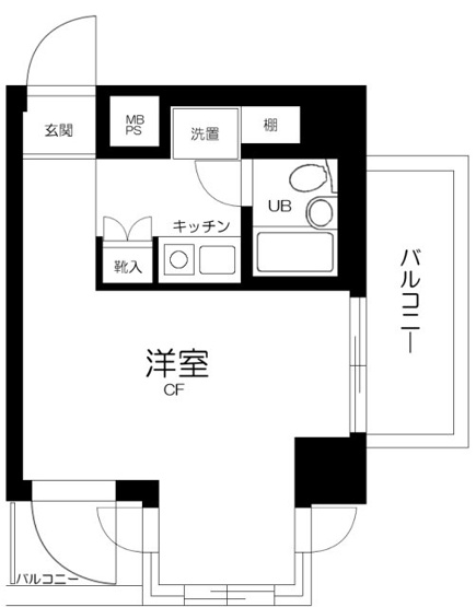 【間取り】 | ライオンズプラザヨコハマ戸部