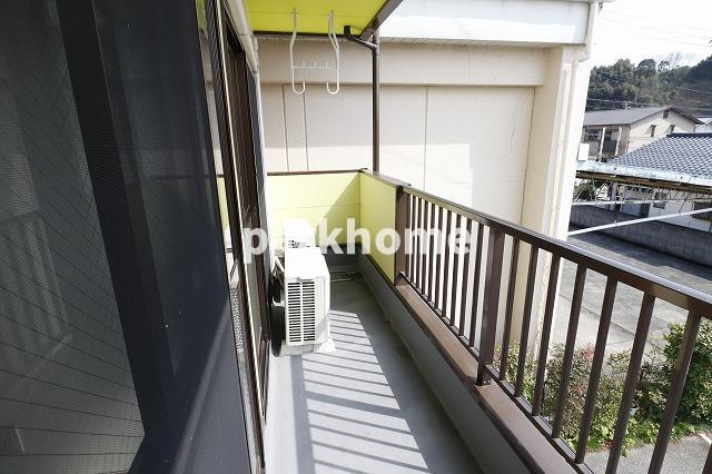 コスモ一宮Ⅱのバルコニー|陽当たり良好なバルコニーです