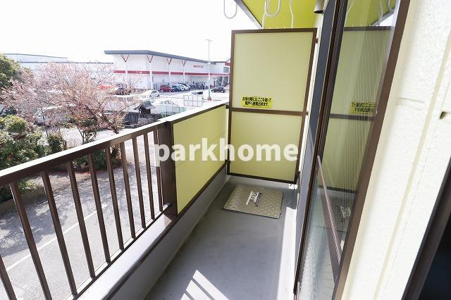 コスモ一宮Ⅱのバルコニー|広々としたバルコニーです