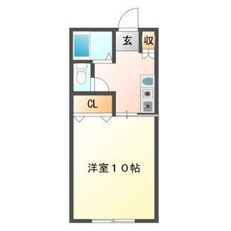 【間取り】 | コーポ・ナラ