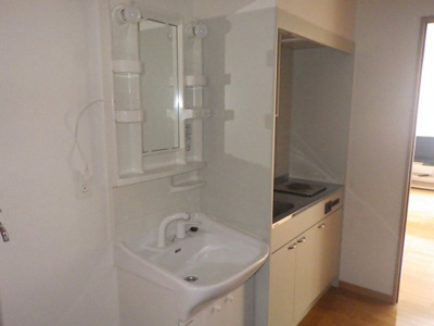 【洗面所】 | コーポ・ナラ