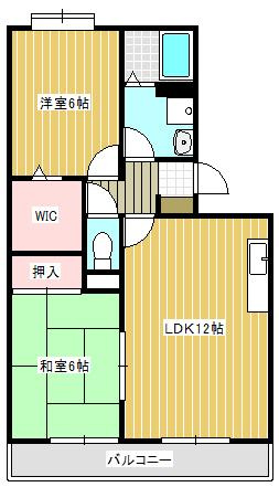 【間取り】 | リバーコート志免 | 反転
