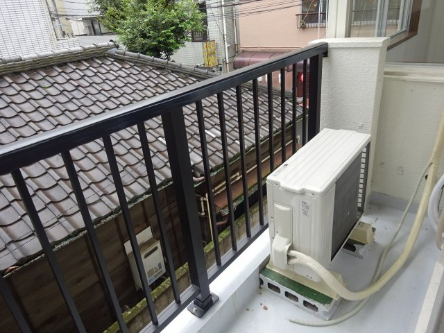 アスパイアレジデンスのバルコニー