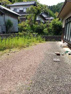 【庭】 | 岩美郡岩美町岩井中古戸建て | 駐車場としても使えます