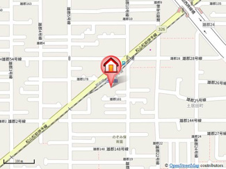 【地図】 | セジュール永木Ⅱ