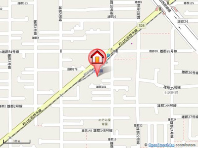 【地図】 | セジュール永木Ⅱ