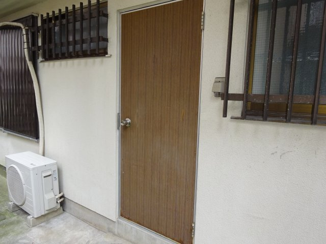 東小岩ハイムのセキュリティ|裏口