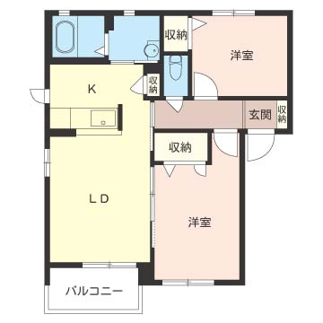アイランド菅野Ａの間取り