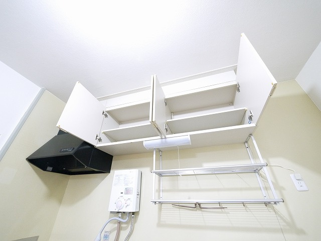 坂田マンションのキッチン|きれいなキッチンです