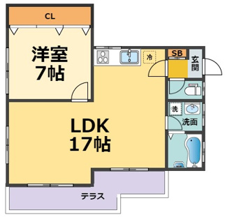 【間取り】 | 甲子園ファイブⅡ