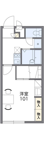 【間取り】 | ＪＹＵＲＡＫＵⅡ