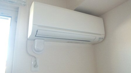 クリアコートの設備|リビングにはエアコンが完備しています