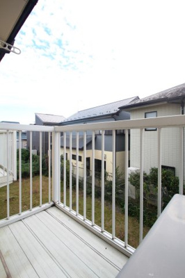 【バルコニー】 | クィーンハイツ | バルコニー付きです