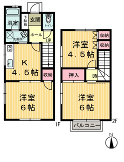 【間取り】 | クィーンハイツ