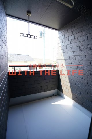 アレイⅩ（アレイテン）【キャッシュバック対象】のバルコニー|広々としたバルコニーです