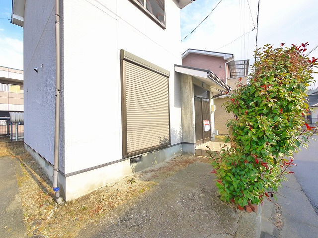 木津清水貸家のバルコニー