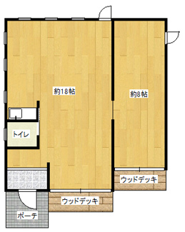 【間取り】 | 丹波篠山市南矢代 貸事務所