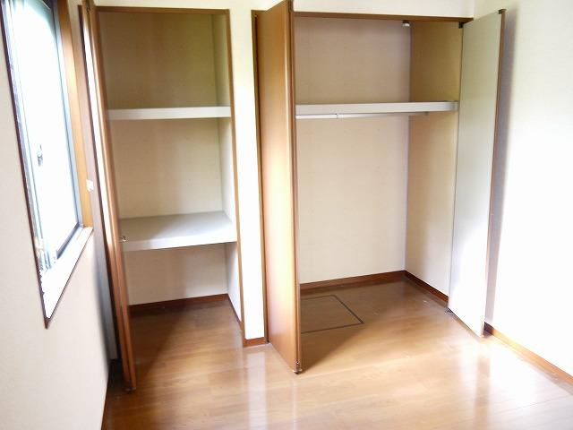 サニーサイドＣの収納|たっぷりとした収納スペースです