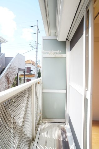 ボナールハイムのバルコニー