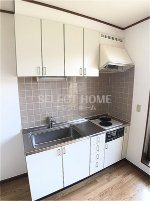 【キッチン】 | 宇野ハイツ | きれいなキッチンです