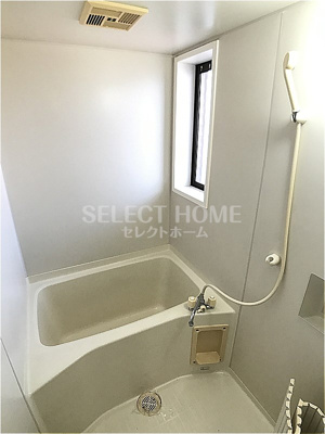 【浴室】 | 宇野ハイツ | 落ち着いた空間のお風呂です