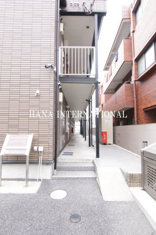 レオパレスエルムケップのエントランス