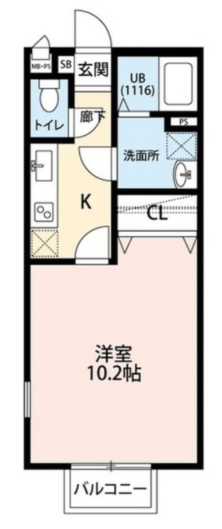 アムール Voyageの間取り