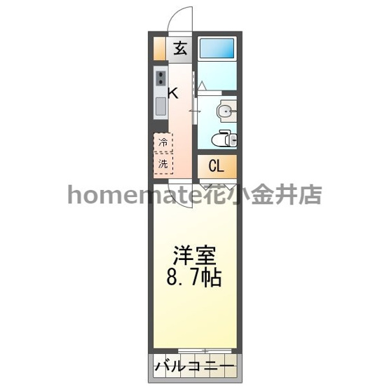 【間取り】 | ビューノ　サンヒルズ