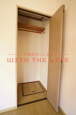 エクセル東合川【10，000円キャッシュバック対象物件】の収納|専用の収納スペースです