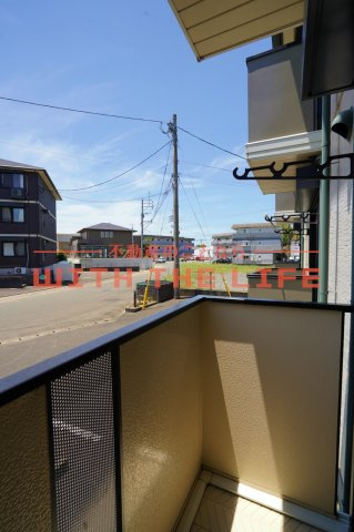 エクセル東合川【10，000円キャッシュバック対象物件】のバルコニー|暖かな日差しのふりそそぐバルコニー