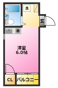 【間取り】 | 室内洗濯機置場あり♪