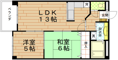 カーサグラン御池の間取り