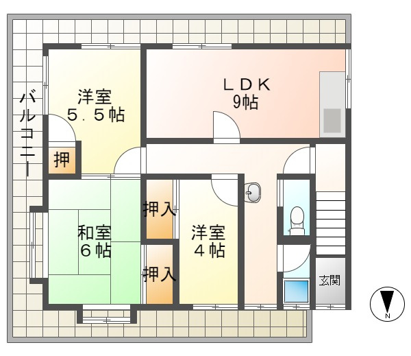 結城ビルの間取り