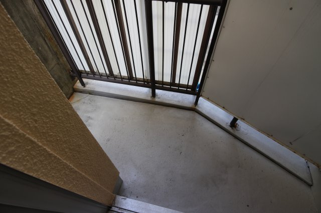 ピュアコート潮見が丘のバルコニー