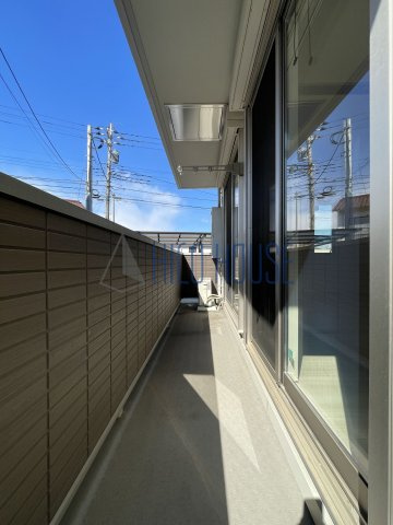 メゾン茶々のバルコニー