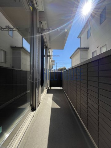 メゾン茶々のバルコニー