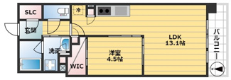 【間取り】 | ＯＰＵＳ　ＲＥＳＩＤＥＮＣＥ　ＳＨＩＮＳＡＩＢＡＳＨＩ　ＳＯＵＴＨ