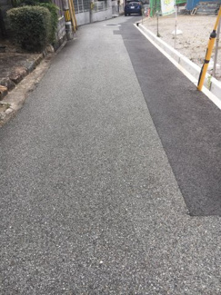 【前面道路含む現地写真】