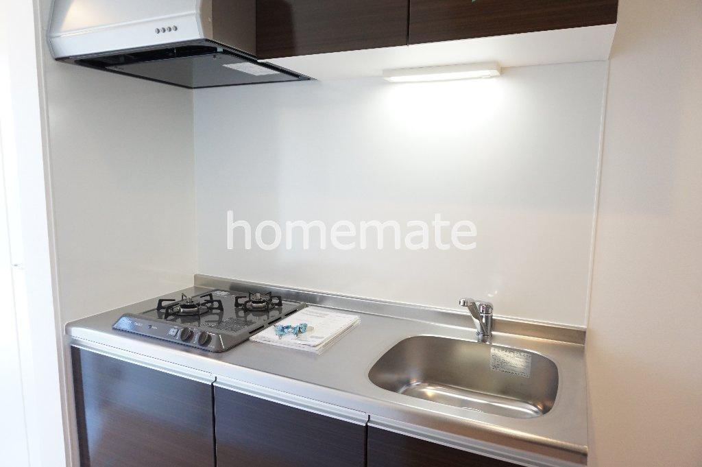 熊本市中央区大江２丁目のアパートのキッチン