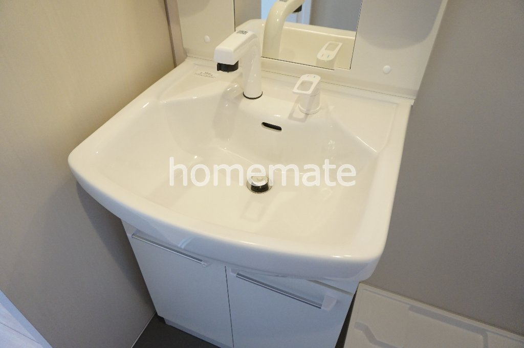 熊本市中央区大江２丁目のアパートの洗面所