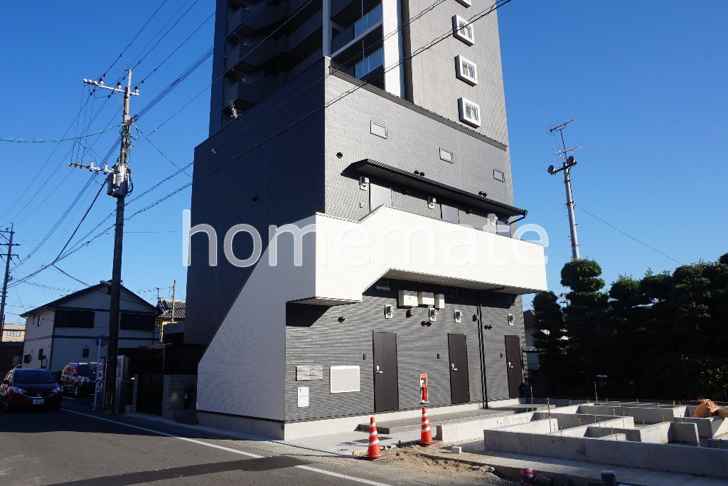 熊本市中央区大江２丁目のアパートの外観